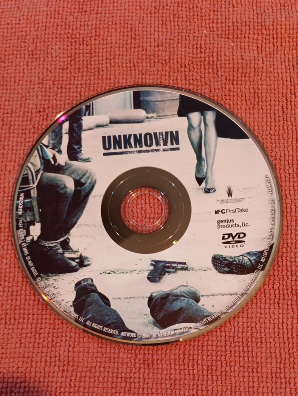 3/$12 Unknown DVD (2006) *NO CASE*
